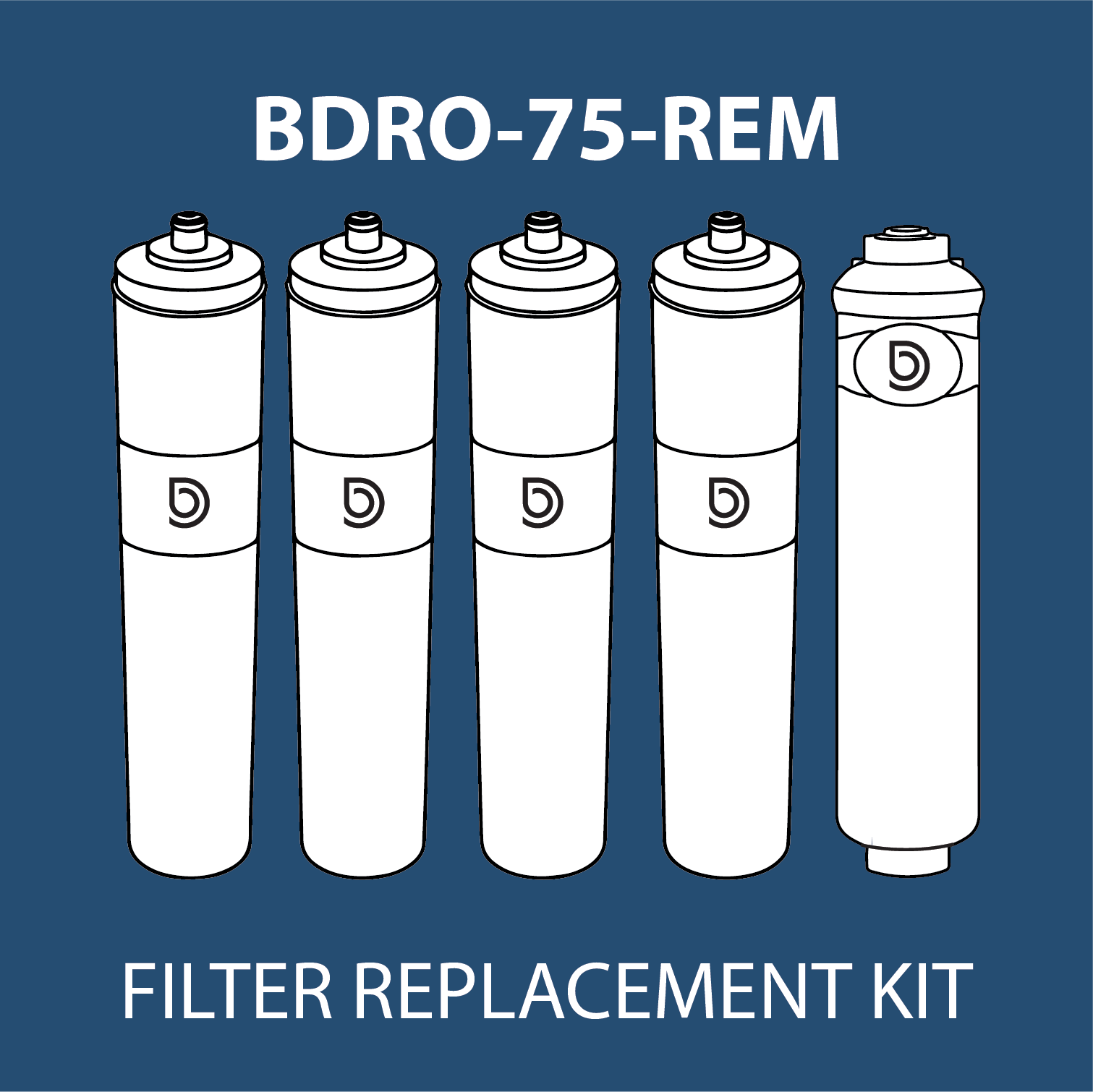 BDRO-75-REM Replacement Filter Kit