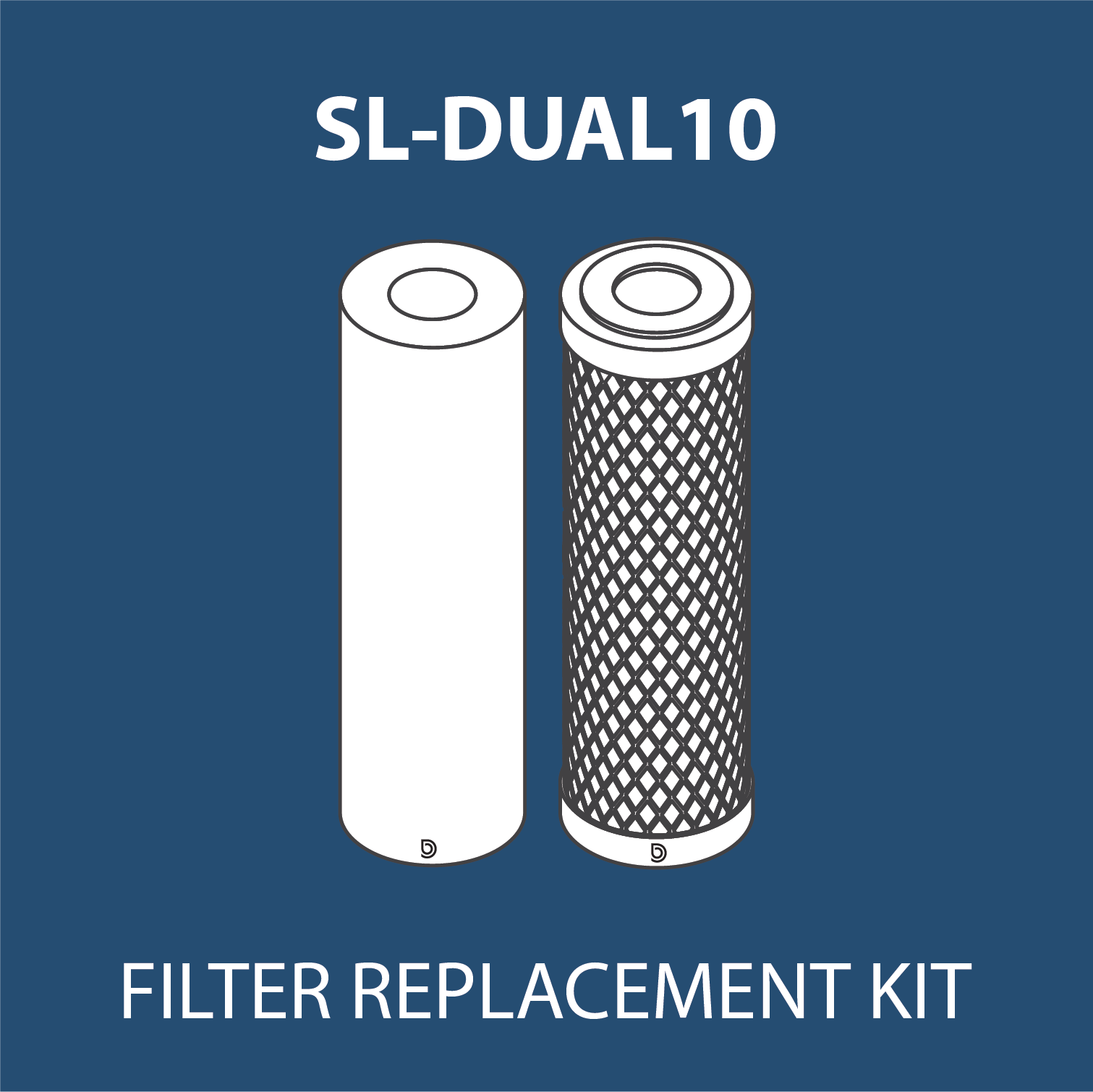 SL-DUAL10 Replacement Filter Kit